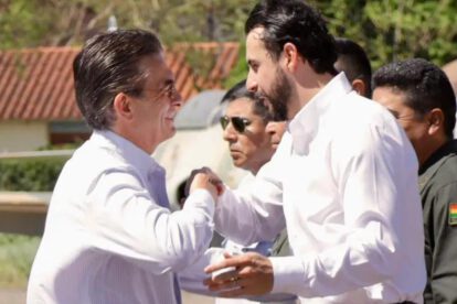 Rodrigo Paz y Juan Pablo Velasco