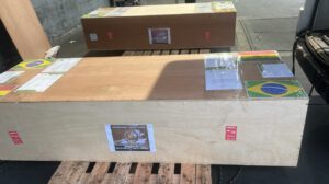 Cuerpos de los fallecidos en derrumbe en Brasil