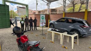 Imagen del inicio de la inspección técnica vehicular