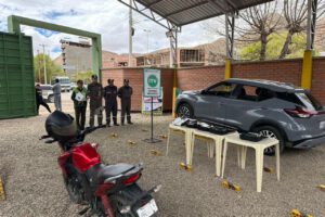 Imagen del inicio de la inspección técnica vehicular