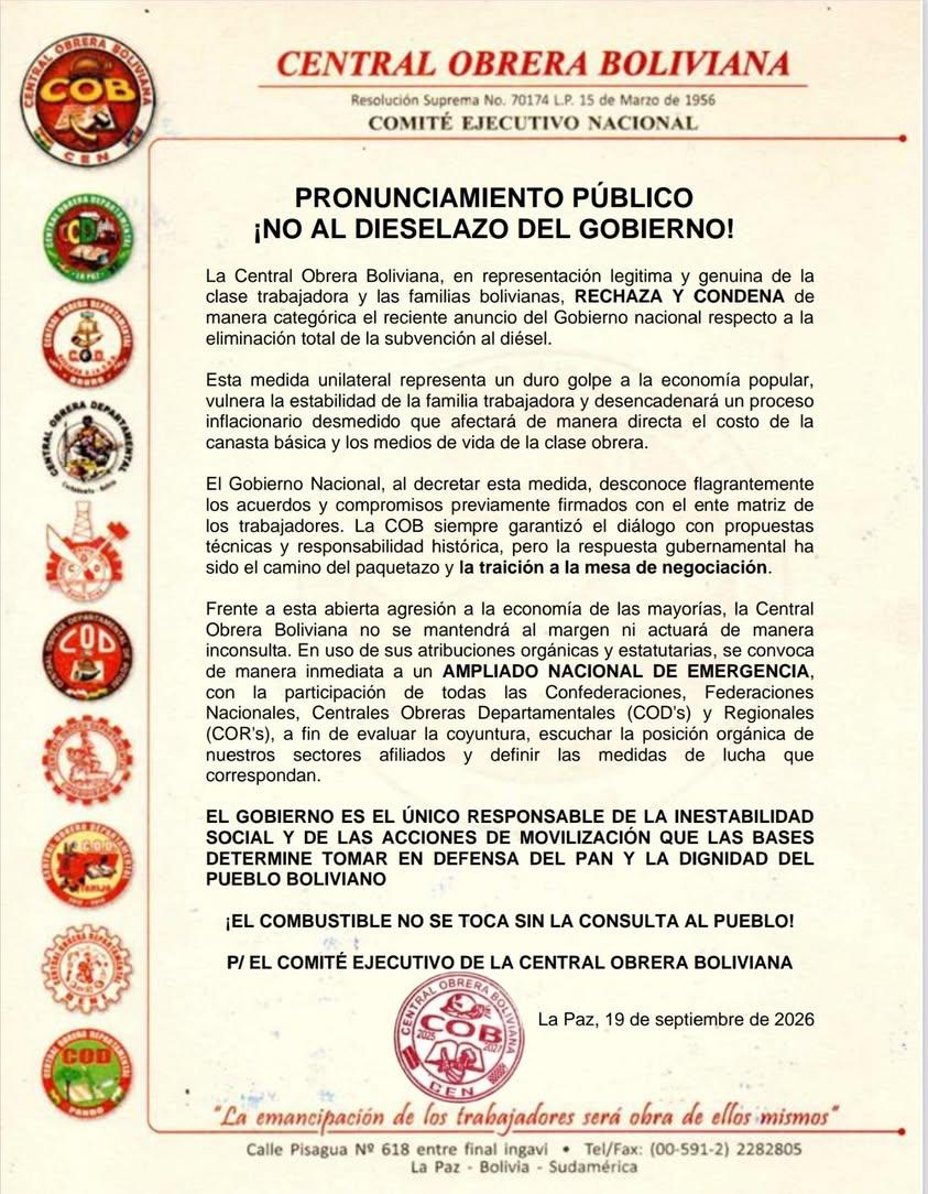 Comunicado