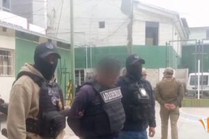 Imagen del detenido