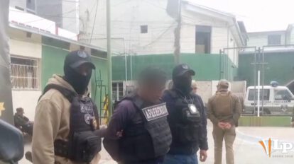 Imagen del detenido