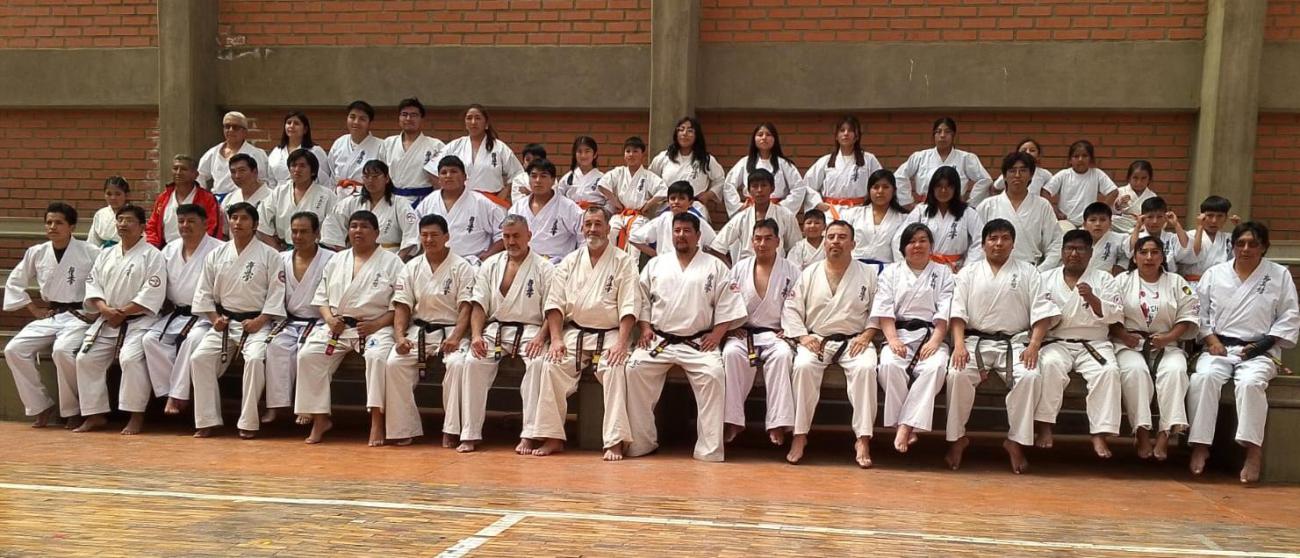 Karate kyokushin, Seminario de Karate en Oruro