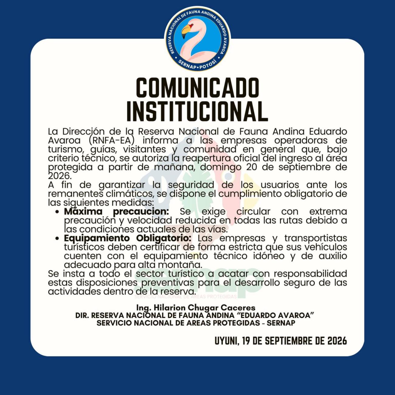 Comunicado