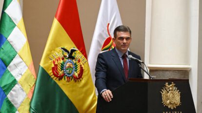 El Presidente Paz en conferencia de prensa