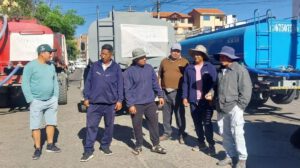 sector de los cisterneros de agua de cochabamba