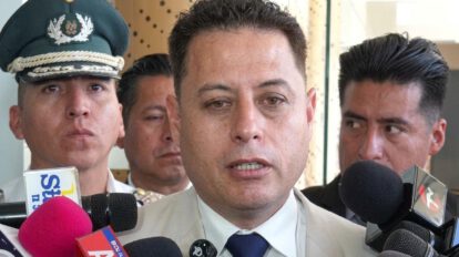 El vicepresidente Lara en conferencia de prensa