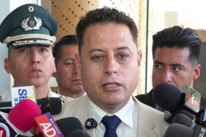 El vicepresidente Lara en conferencia de prensa