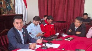 Reunión de transportistas y autoridades
