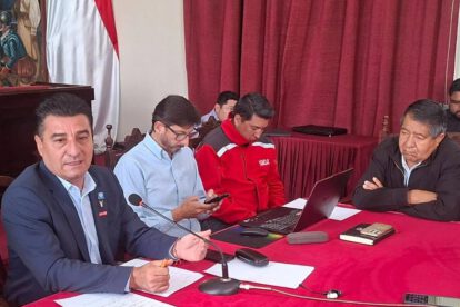 Reunión de transportistas y autoridades