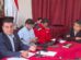 Reunión de transportistas y autoridades