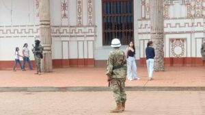 Controles militares en San Ignacio de Velasco