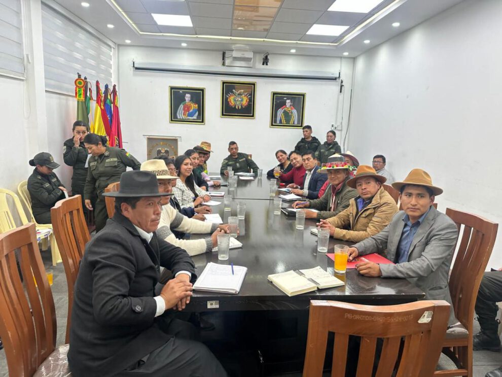 Imagen de la reunión