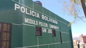Imagen del módulo policial