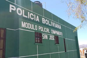Imagen del módulo policial