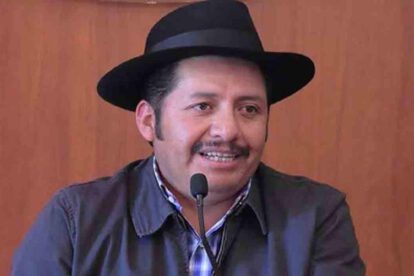 El exgobernador de Chuquisaca, Esteban Urquizu