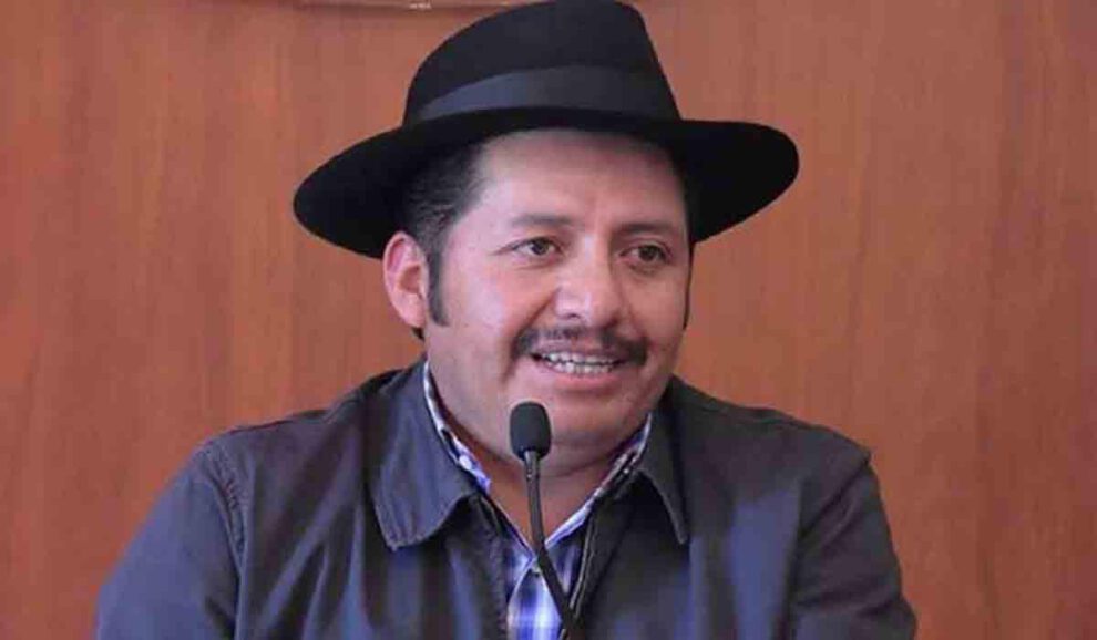 El exgobernador de Chuquisaca, Esteban Urquizu