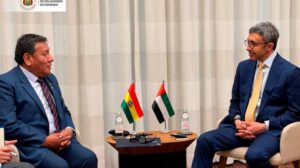 El canciller de Bolivia, Héctor Huanca