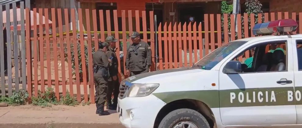 Personal policial investiga el hecho