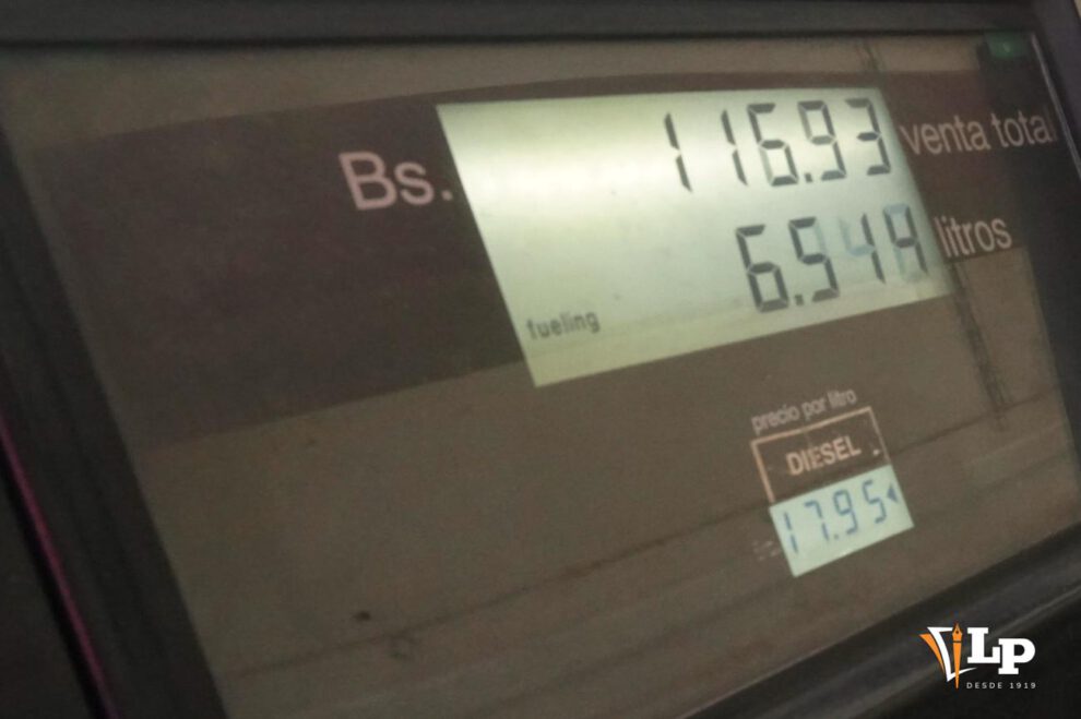 precio del diésel