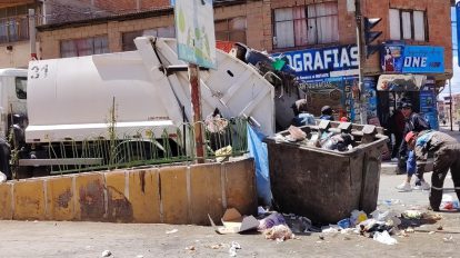 recojo de basura en Oruro