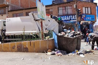 recojo de basura en Oruro