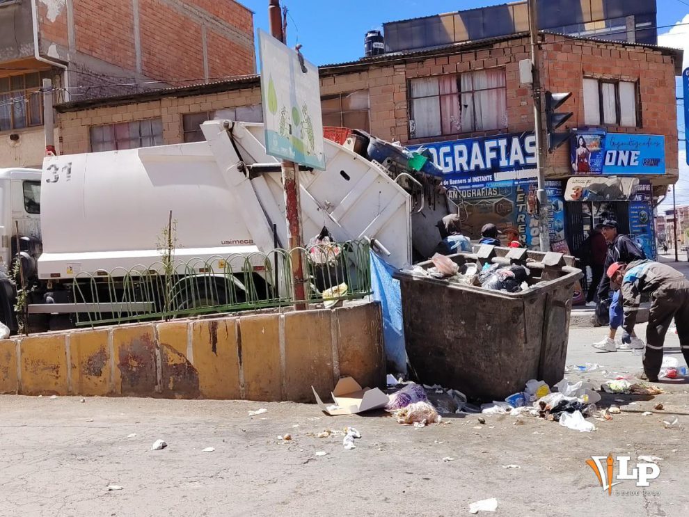 recojo de basura en Oruro