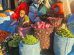 puesto de venta de verduras