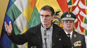 El Presidente de Bolivia, Rodrigo Paz Pereira