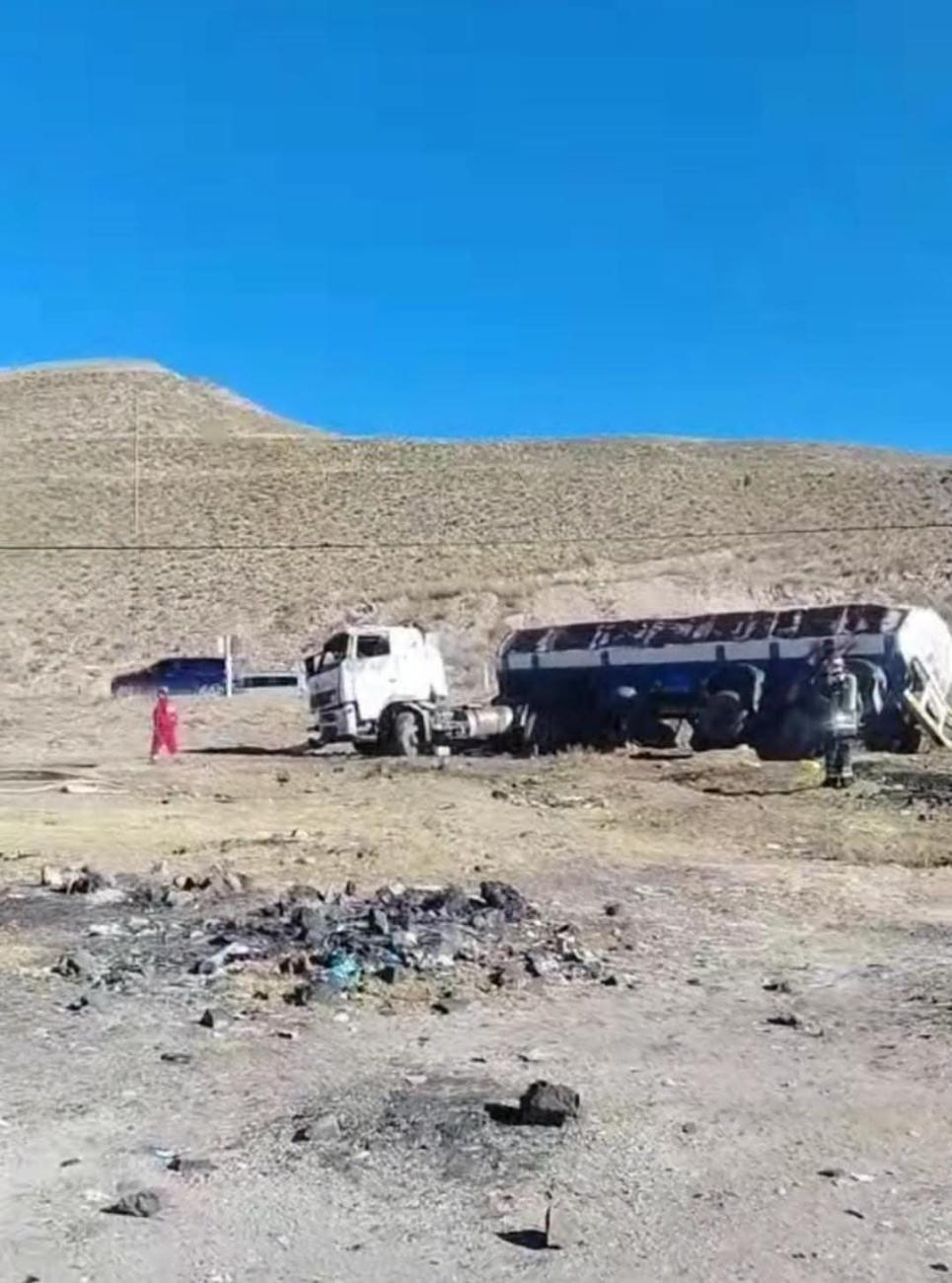 Imagen del accidente