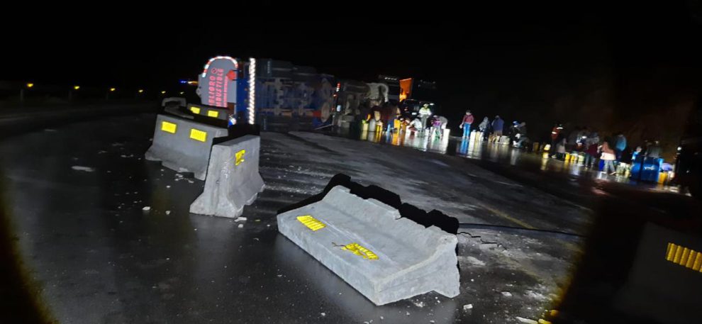 Imagen del accidente