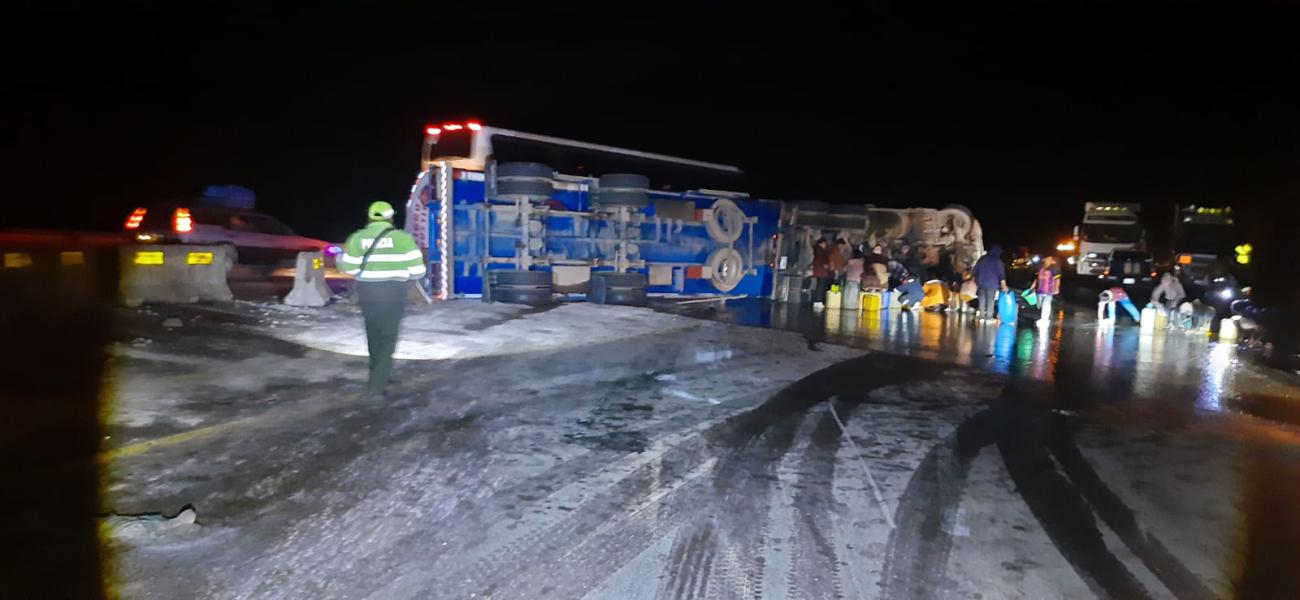 Imagen del accidente