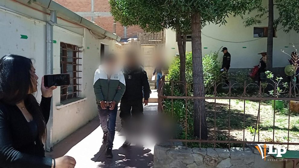 Imagen del detenido