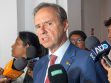 El líder del Libre en conferencia de prensa