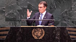 El Presidente Paz en las naciones Unidas