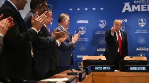 El presidente de Estados Unidos, Donald Trump