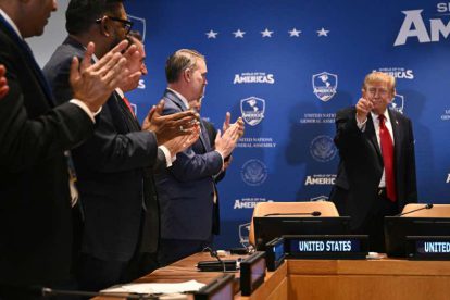 El presidente de Estados Unidos, Donald Trump