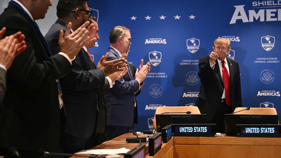 El presidente de Estados Unidos, Donald Trump
