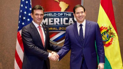 RODRIGO PAZ Y MARCO RUBIO