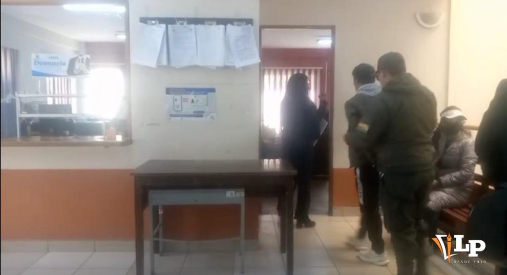 Imagen del aprehendido