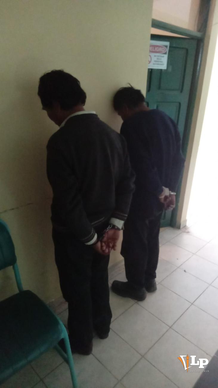 Imagen de los detenidos