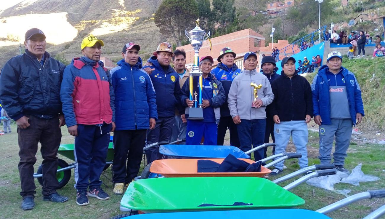 Torneo fútbol 9, Campeonato de Integración, Cooperativa Minera Chicote Grande
