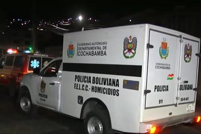 Una ambulancia