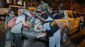 12 motocicletas recuperadas.
