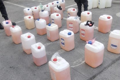 combustible decomisado