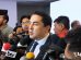 El viceministro Gustavo Jáuregui en conferencia de prensa