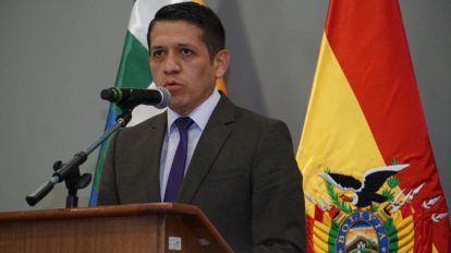 Viceministro de Transparencia, Yamil García.