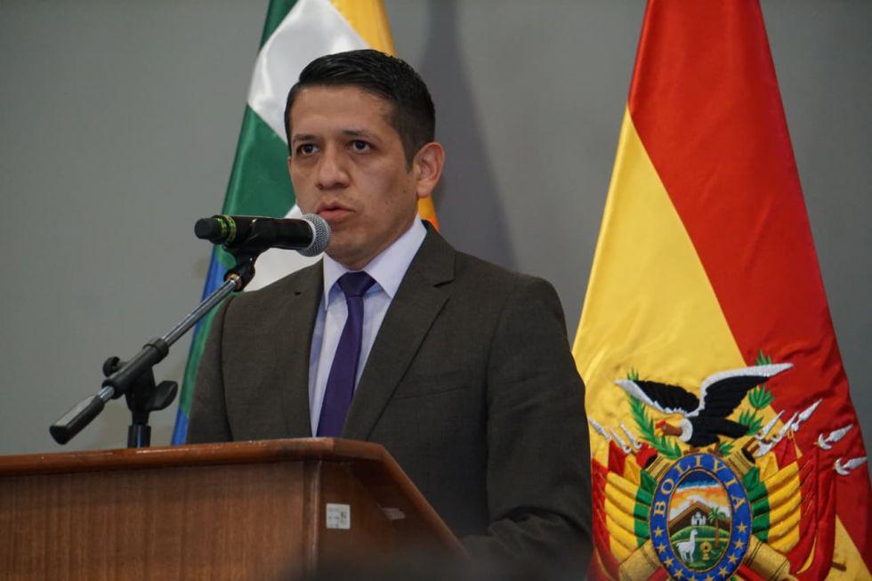Viceministro de Transparencia, Yamil García.