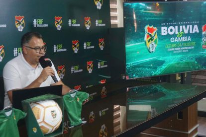 Selección Boliviana, Fecha FIFA, Bolivia vs. Gambia